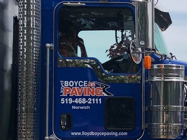 Lloyd Boyce Paving. 519-468-2111. Norwich. www.lloydboycepaving.com